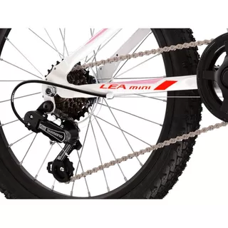 Detský bicykel Kross Lea Mini 2.0 20" Gen 003 - biela/červená/ružová