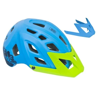 Bicycle Helmet Kellys Razor (no MIPS) - Space Black - Ocean Blue