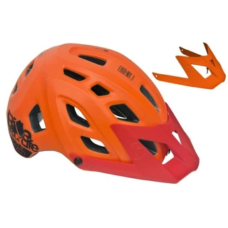 Bicycle Helmet Kellys Razor (no MIPS) - Lime Green - Orange/Red
