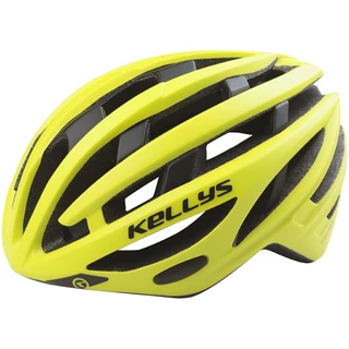Cyklo přilba Kellys Spurt - modrá - neonově žlutá