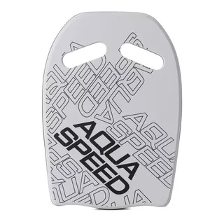 Plavecká doska Aqua Speed Wave Kickboard - Grey/Black - Grey/Black