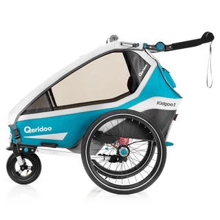 Multifunctional Bicycle Trailer Qeridoo KidGoo 1 2020 - Petrol Blue