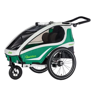 Multifunkční dětský vozík Qeridoo KidGoo 2 2018 - antracit - zelená