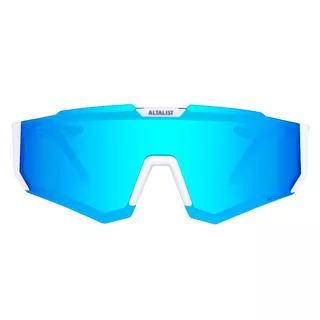 Children’s Sunglasses Altalist Kizuna JR - White-Blue with Blue Lenses