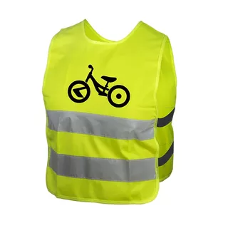 Children’s Reflective Vest Kellys Starlight - Policeman, M - Bike