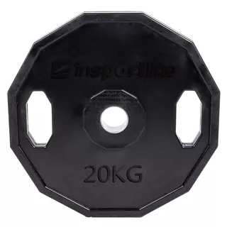 Pogumované olympijské kotúče inSPORTline Ruberton 50 mm 1,25-25 kg