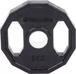 Gumowane obciążenia olimpijskie inSPORTline Ruberton 50 mm 1,25-25 kg