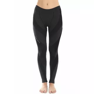 Ladies functional pants extreme Brubeck MERINO long - Black