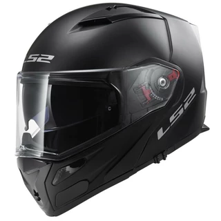 Moto Helmet LS2 Metro Solid Matt Black - Matte Black