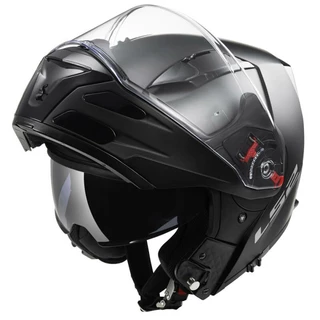 Moto Helmet LS2 Metro Solid Matt Black - Matte Black - Matte Black