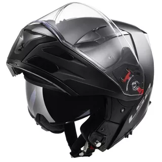 Výklopná moto přilba LS2 FF324 Metro Solid - L (59-60) - matně černá