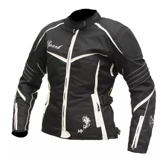 Women's Motorcycle Jacket Spark Lady Vintage - M - Black