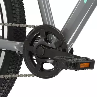 Juniorský dievčenský bicykel Kross LEA JR 2.0 24" Gen 002 - šedá/tyrkysová