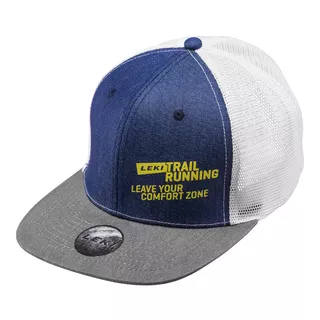 Snapback Leki Trail Running Trucker Cap