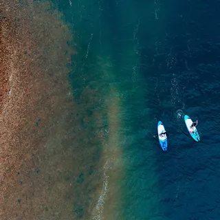 Paddleboard deska sup pompowana z wiosłem Aztron Lunar 9'9"