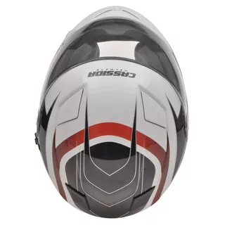 Motorcycle Helmet Cassida Evo - Black-White