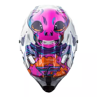 Fly Racing Kinetic Youth Invasion Kinder Motocross Helm