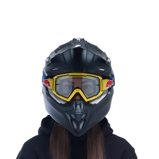 Motokrosové brýle RedBull Spect Whip, žluté, plexi čiré