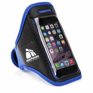 Běžecký obal na telefon s kapsičkou Meteor - modrá - modrá