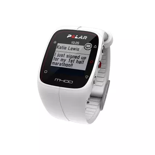 Sporttester POLAR M400 HR - weiß