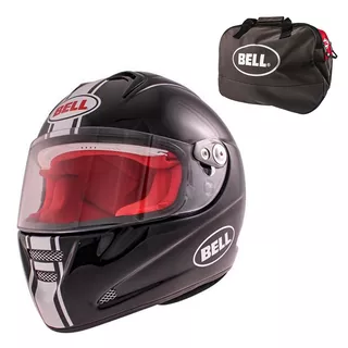 Moto přilba BELL M5X Daytona Black White - L (59-60)