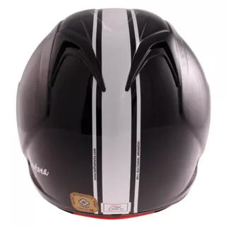 Motorcycle Helmet BELL M5X Daytona Black White - L(59-60)