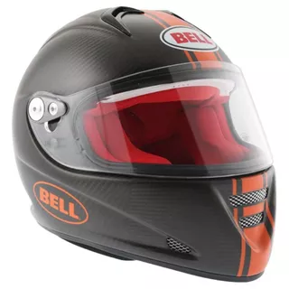 Motoros sisak BELL M5X Daytona Carbon Matt Orange