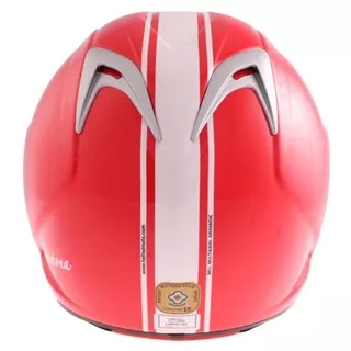 Motorcycle Helmet BELL M5X Daytona Red White