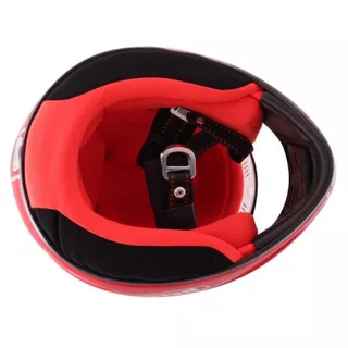 Moto přilba BELL M5X Daytona Red White - XL (61-62)