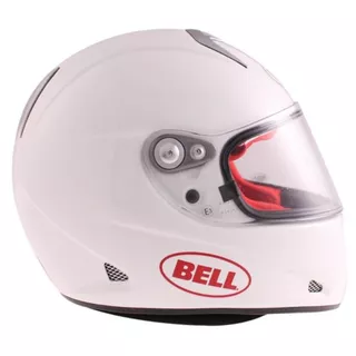 Moto prilba BELL M5X Daytona White Red - XL (61-62)