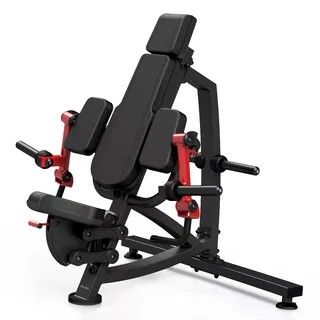 Bicep Curl Machine Marbo Sport MF-U008 - Red - Black