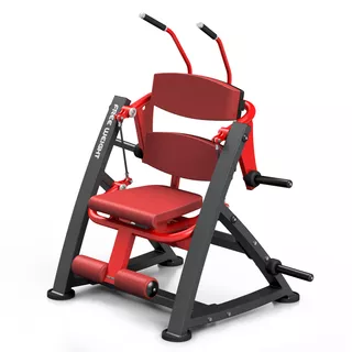 Abdominal Crunch Machine Marbo Sport MF-U015 - Black - Red