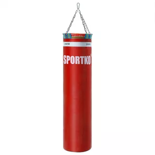 Boxovací pytel SportKO Elite MP00 35x130 cm - červená