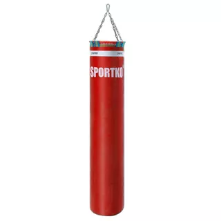 SportKO MP06 35x180 cm Boxsack - rot