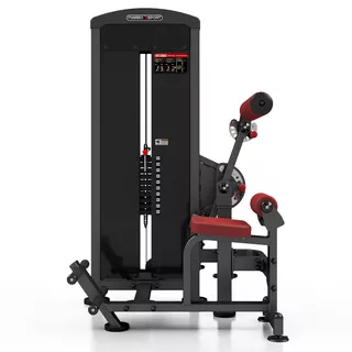 Ab Crunch/Back Extension Machine Marbo Sport MP-U220 - Black