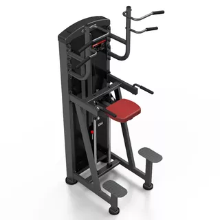 Assisted Dip/Chin Up Machine Marbo Sport MP-U231 - Red