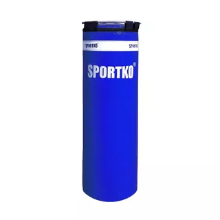 SportKO Classic MP4 32x85 cm Boxsack - rot - blau