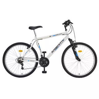 Juniorský bicykel DHS Kreativ 2603 - model 2014 - biela - biela