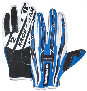 Motocross-Handschuhe WORKER MT 790 - blau - blau