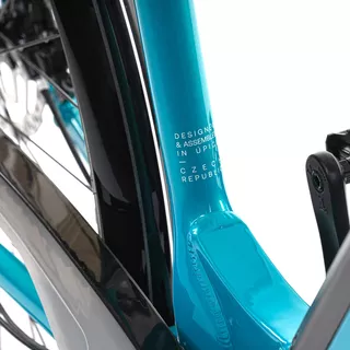 Urban E-Bike Levit Musca Urban MX 468 28” – 2024 - Turquoise pearl