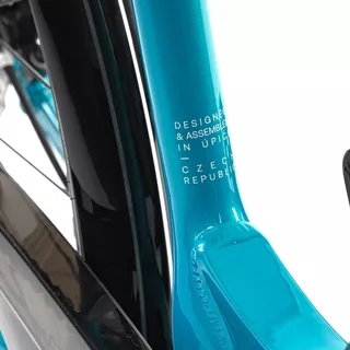 Miejski rower elektryczny Levit Musca Urban MX Lowstep 630 28" - Turquoise pearl