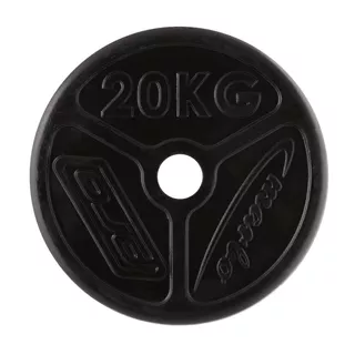 Olympijský liatinový kotúč Marbo Sport MW-O20 OLI 20 kg 50 mm