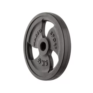 Gumírozott súlytárcsa Marbo Sport MW-O5G 5 kg 30 mm