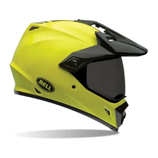Motocross Helmet BELL MX-9 Adventure - Barricade Hi-Vis - Hi-Vis