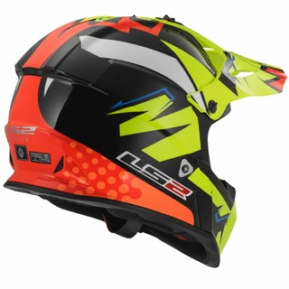 Motocross Helmet LS2 MX437 Fast Isaac Viñales Replica