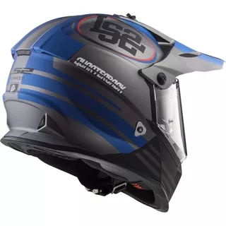 Moto přilba LS2 MX436 Pioneer Grafika - 3XL (65-66)