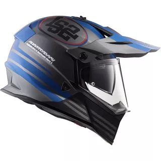 Moto přilba LS2 MX436 Pioneer Grafika - 3XL (65-66)