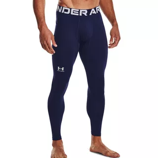 Pánske kompresné legíny Under Armour CG Armour Leggings - White