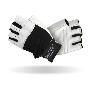 Fitness rukavice Mad Max Clasic - bílo-černá - bílo-černá