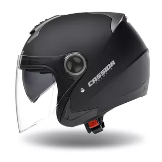 Motorradhelm Cassida Magnum schwarz matt